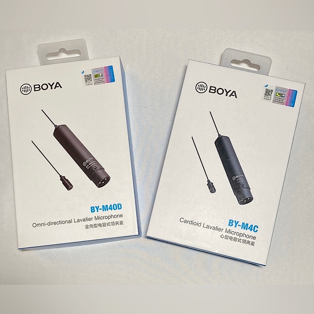 Microphones Lavaliers “Boya”